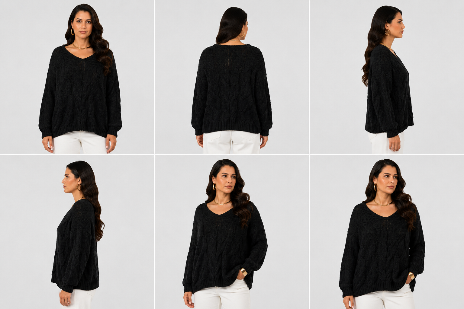 Sweater Trenzado Noir - Imagen 3